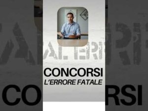 Concorso Pubblico: L’Errore FATALE che ti Costa il Posto