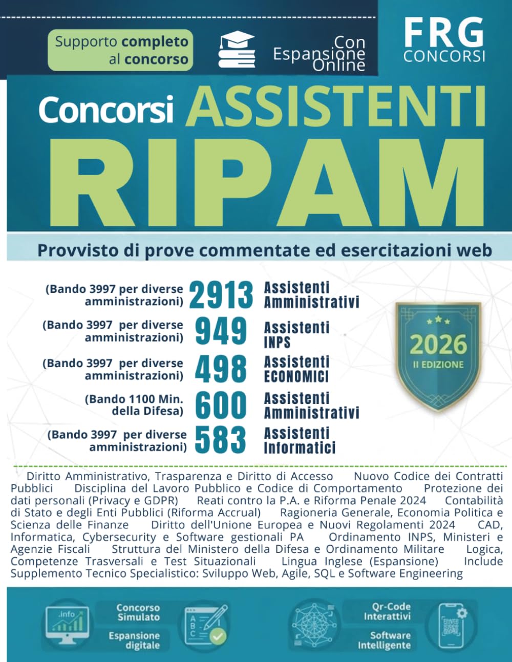 Libro RIPAM 3997 — Manuale Completo Concorsi Pubblici | FRG New Press