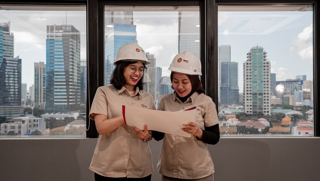 workplace safety inspector hard hat office - Photo by Fiqih Alfarish on Unsplash