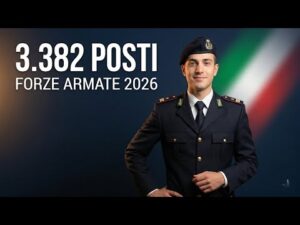 3.382 Posti nelle Forze Armate 2026: Requisiti e Come Fare Domanda