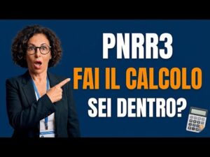 Concorso PNRR3: Fai Questo Calcolo e Sai Subito Se Hai Vinto il Posto
