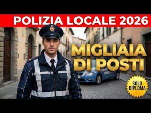 Polizia Locale 2026: Migliaia di Posti nei Comuni (Come Entrare)
