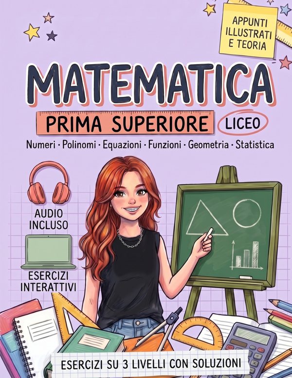 Copertina del libro Matematica Prima Superiore Liceo